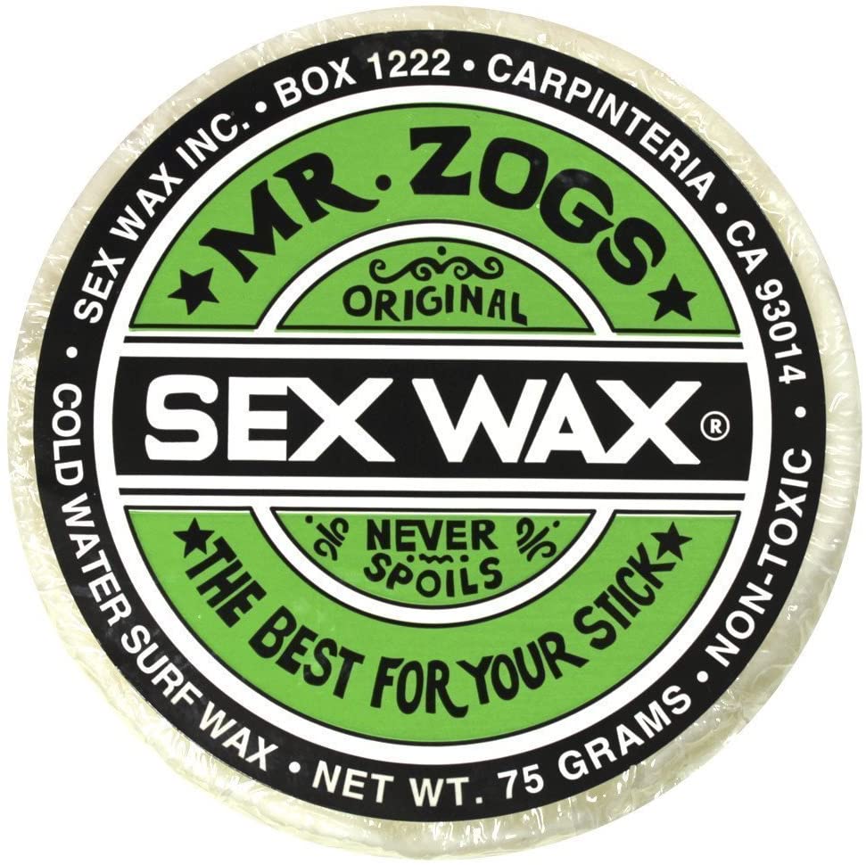  Mr. Zoggs SEX WAX AIR FRESHENER 3 LOGO GREEN 6-PACK