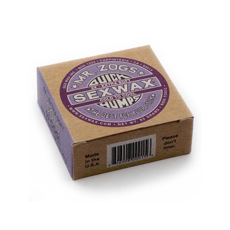 SEX WAX QUICK HUMPS 1X EXTREME SOFT X-COLD TO COLD COCONUT CASE OF 100