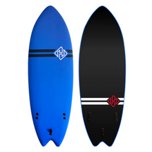 Load image into Gallery viewer, Hubb Lite 5&#39;8&quot; Foam Baller Fish Soft Surfboard
