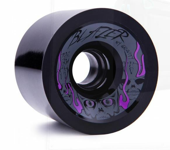 Blazer 70mm 80A Skate Wheels Black