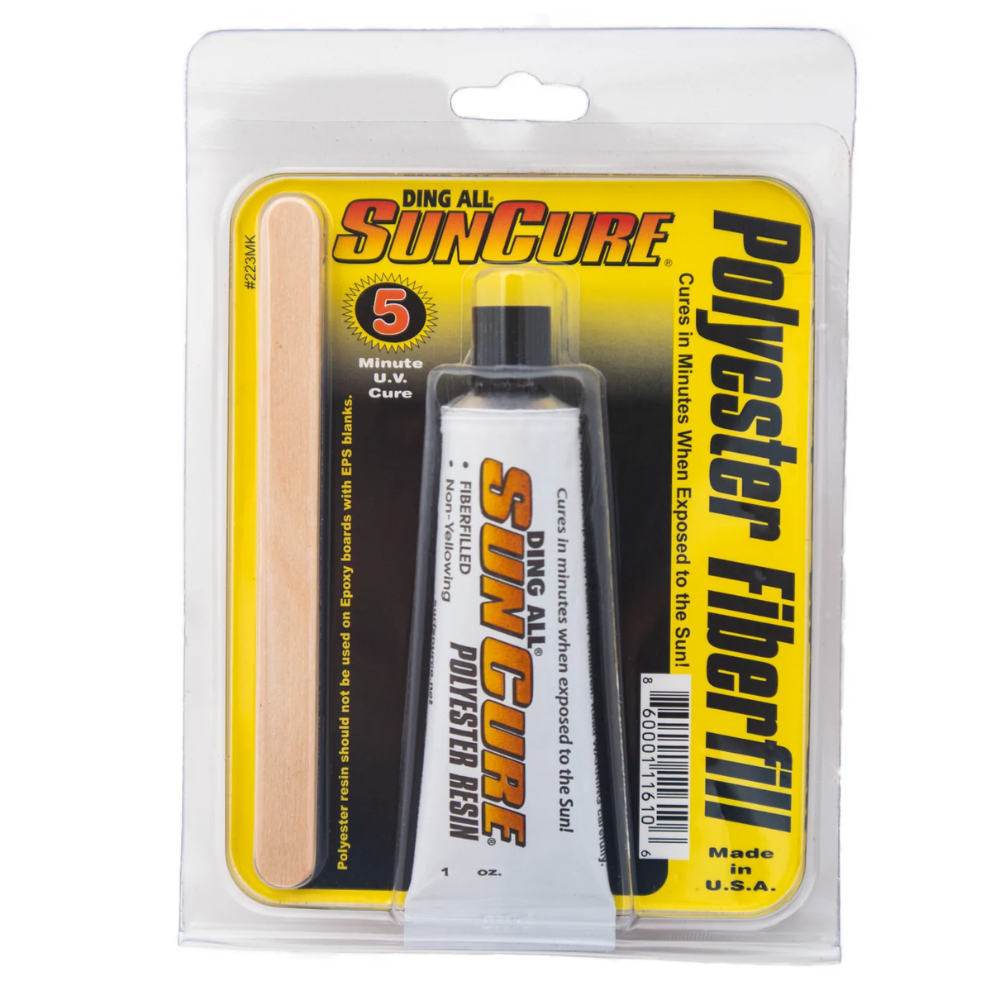 Sun Cure Mini Polyester Fiberfill Ding Repair Kit 1 oz.