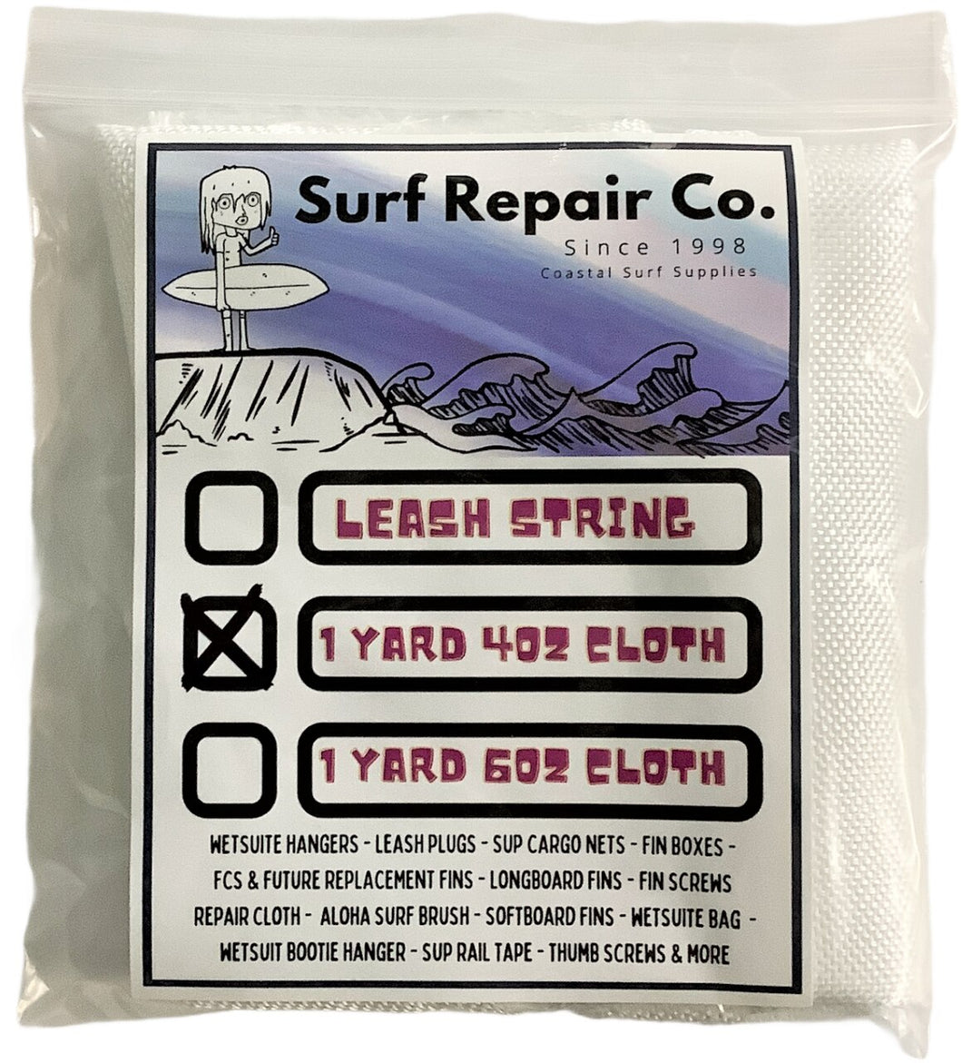 Surf Repair Company 1 Yard 4oz Fiberglass Cloth