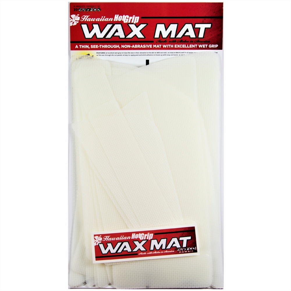 Wax Mat Traction Kit (Clear) for Longboards, Short Boards & SUP