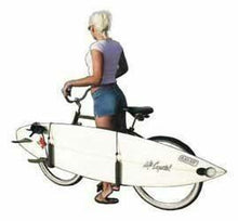Load image into Gallery viewer, CSS Bike Side Mount Surfboard Carrier (Black)

