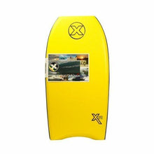 Load image into Gallery viewer, CUSTOM X XPE CRESCENT TAIL DOUBLE STRINGER BODYBOARD 44&quot; BLACK
