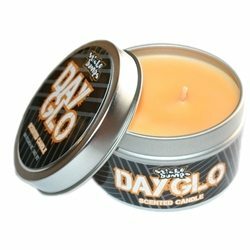 Candle 5oz Day Glo Orange Tin