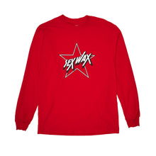 Load image into Gallery viewer, Star Long Sleeve T-Shirt - Red
